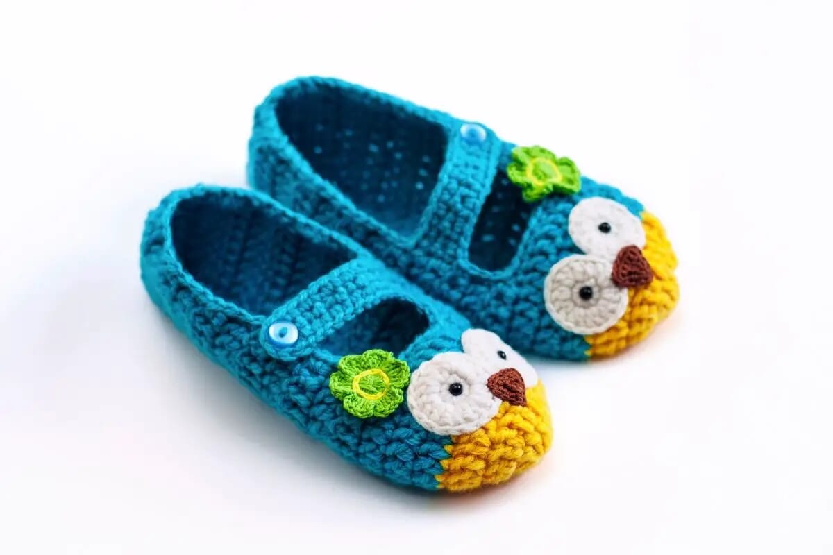 50 Fascinating Crochet Slipper Patterns (With Pictures) - Cotton & Cloud