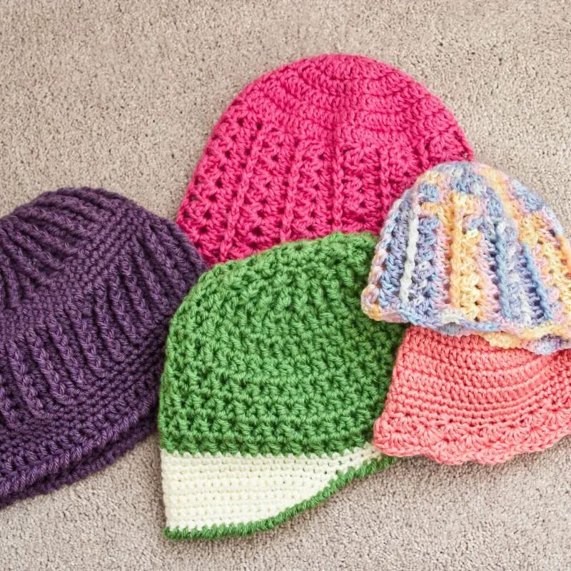 Crochet Hat Size Chart And Tips For A Perfect Fit Cotton & Cloud