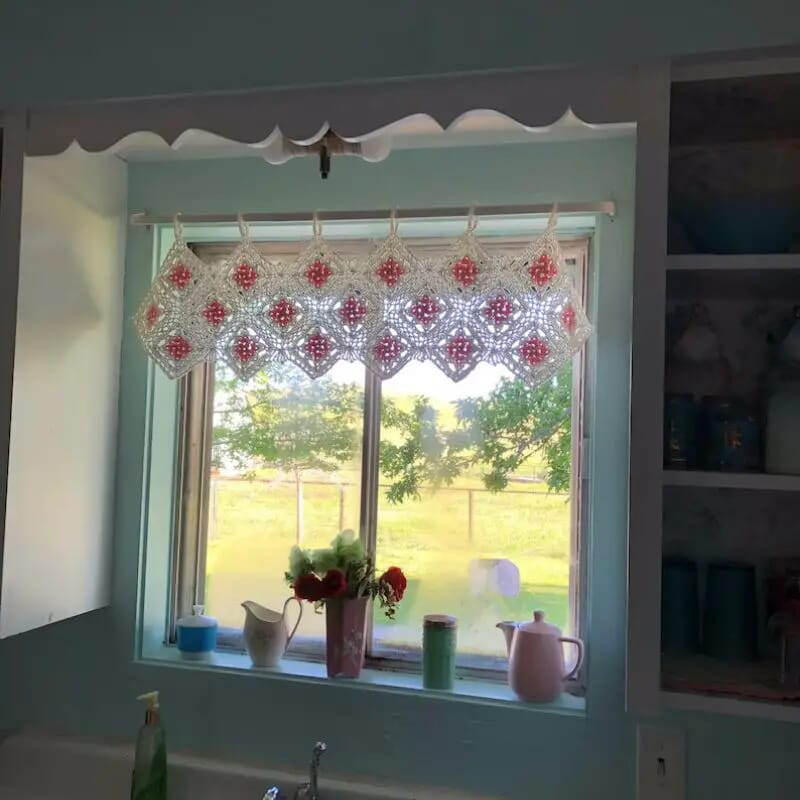 Crochet Patterns For Curtains And Window