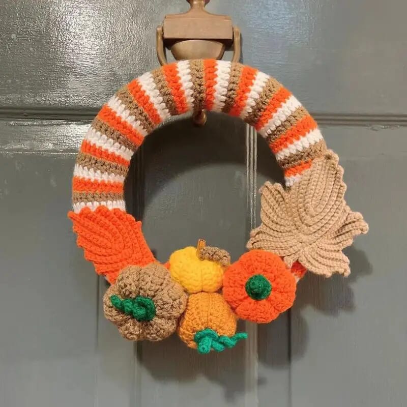 Fall Door Wreath