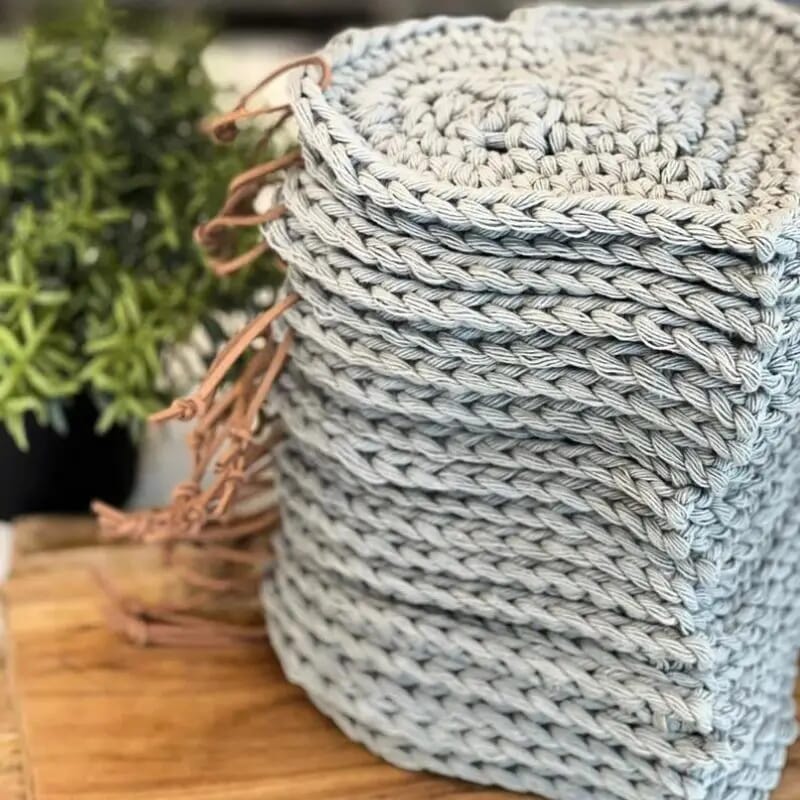 crochet trivet 