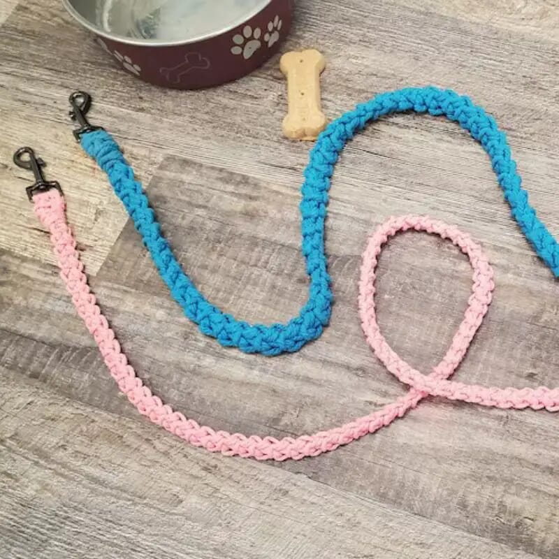Crochet Dog Collars And Leashes