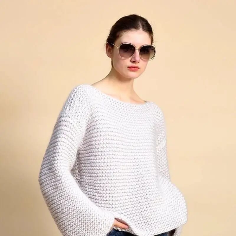 Turn The Heat Down Sweater Knitting Kit 