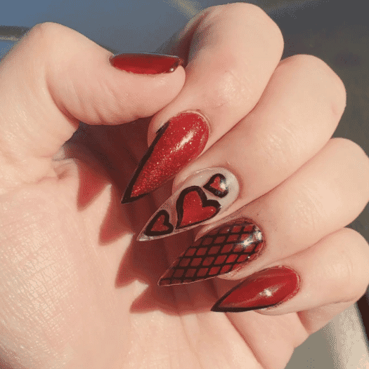 Discover captivating red acrylic nail designs for a bold and elegant look. Explore trendy styles and tips for stunning red nails.