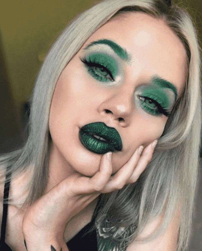 Green Makeup Looks