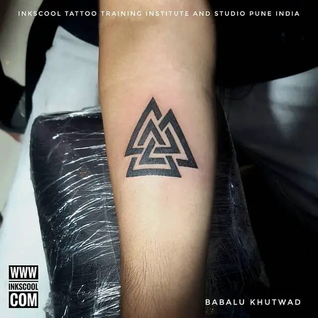 Triangle Tattoo Design With A Variation Of Different Meanings - Psycho Tats