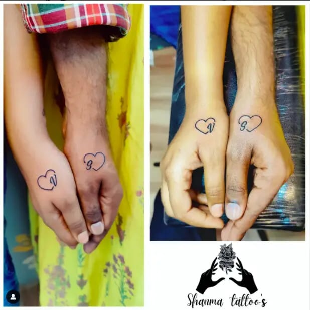 47 Amazing Love Heart Tattoos Ideas and Design for Finger - Psycho Tats