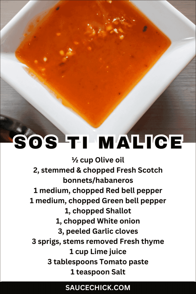 Haitian Hot Sauce