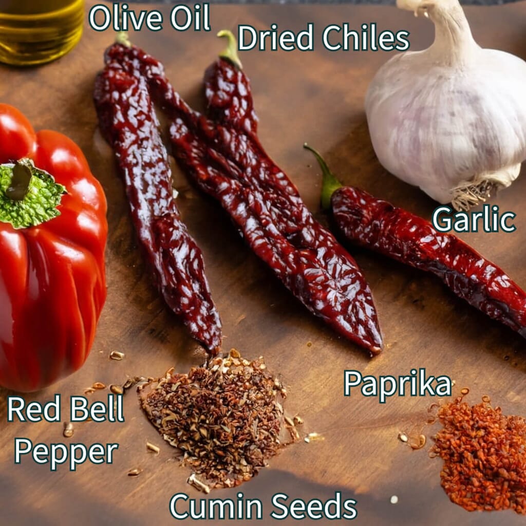 ingredients of sauce