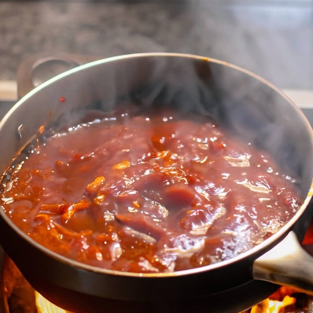 Scaling The Spicy Southern Style Barbecue Sauce