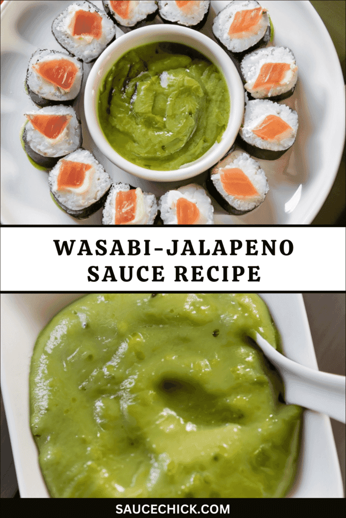 Wasabi Jalapeno Sauce