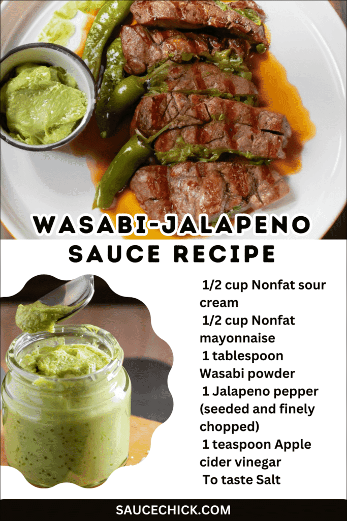 Wasabi Jalapeno Sauce