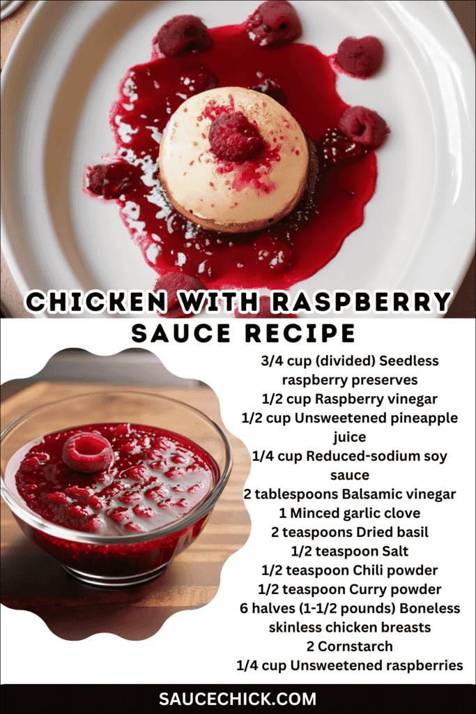 Chicken With Raspberry Sauce