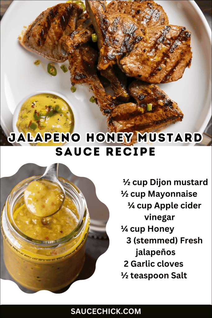 Consistency of Jalapeño Honey Mustard Sauce Recipe