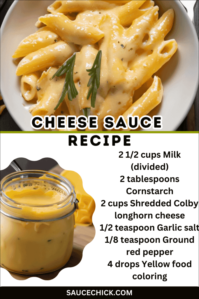 Cheese Sauce Recipe 