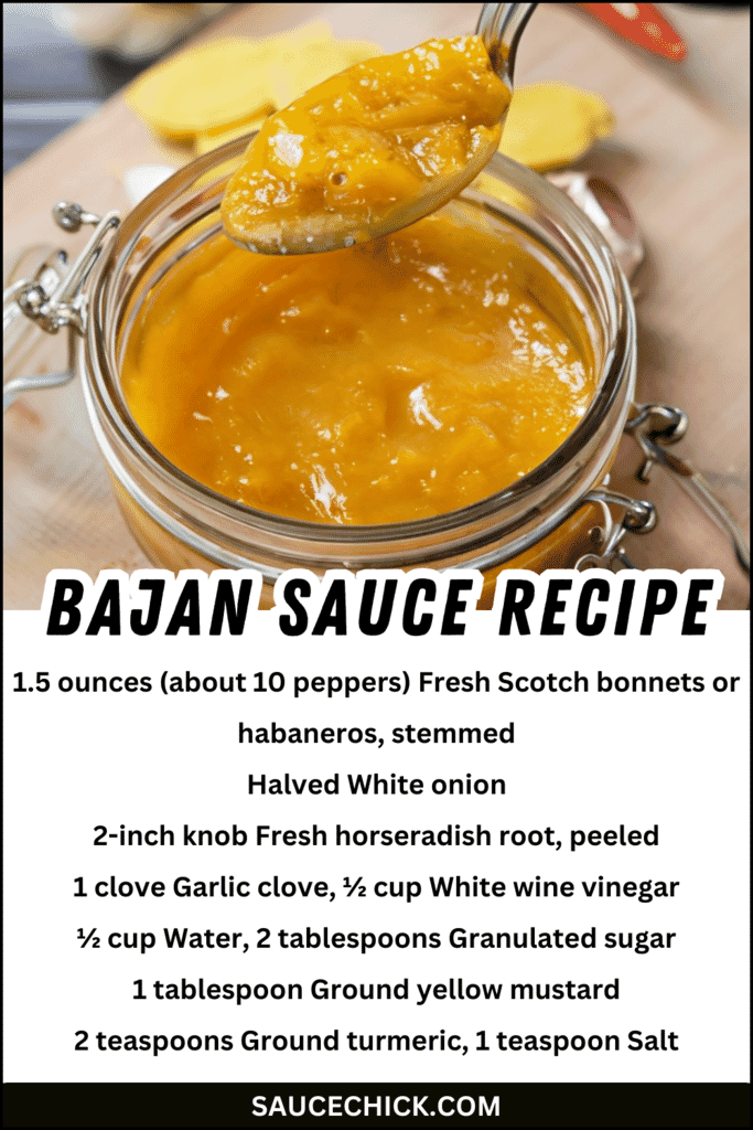 Bajan Sauce Recipe