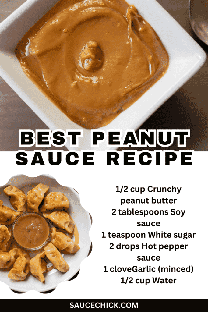Best Peanut Sauce