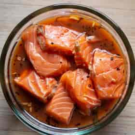 Salmon Marinade Recipe Made Originally With Locally Sourced Ingredients