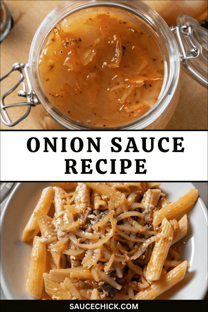 Onion Sauce Recipe