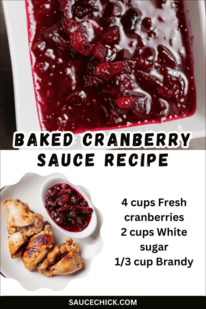 Baked Cranberry Sauce Recipe