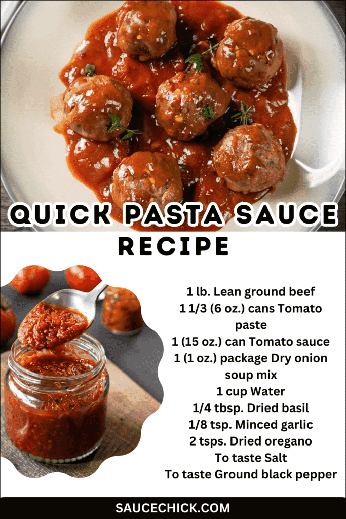Quick Pasta Sauce