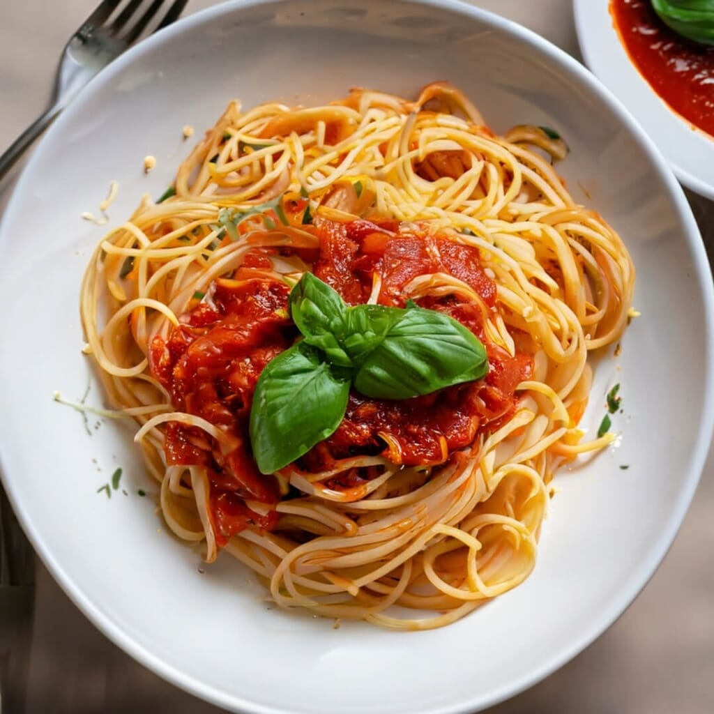 Tomato Basil Sauce Recipe