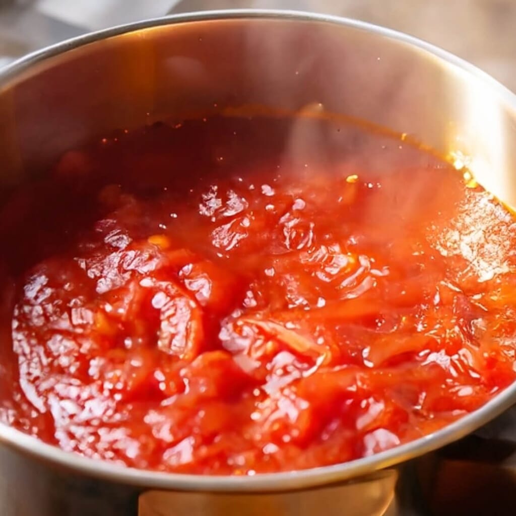 Tomato Basil Sauce Recipe