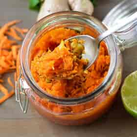 Homemade Carrot And Ginger Chutney Recipe - Easy As Pie!