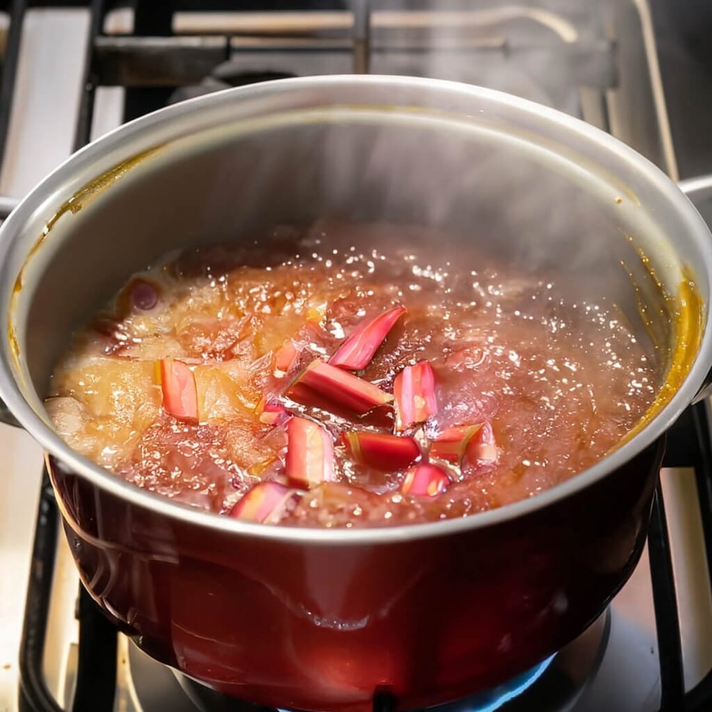 Rhubarb Steak Sauce Recipe