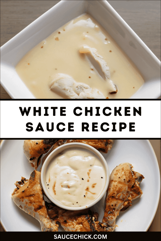White Chicken Sauce Recipe 