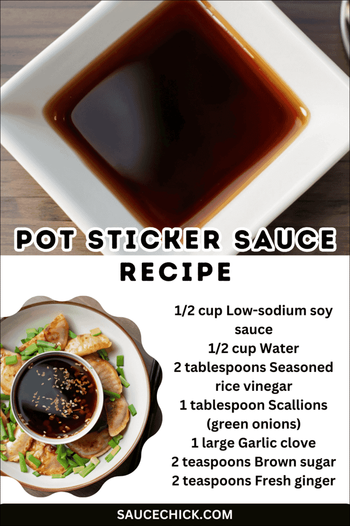 Pot Sticker Sauce Recipe