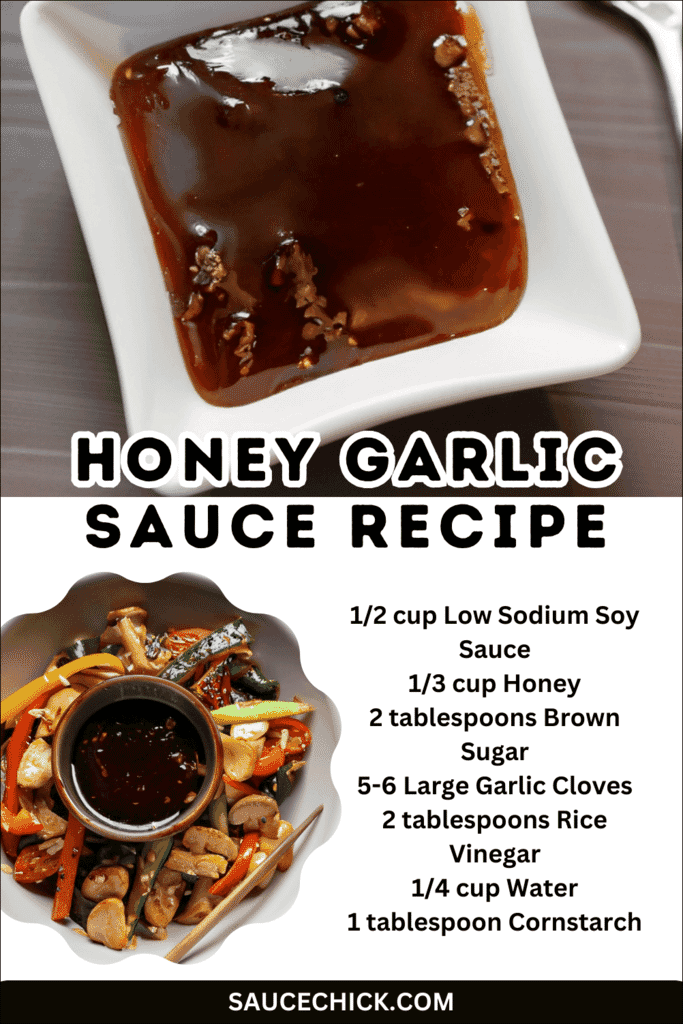 Substitutes of Honey Garlic Sauce Recipe