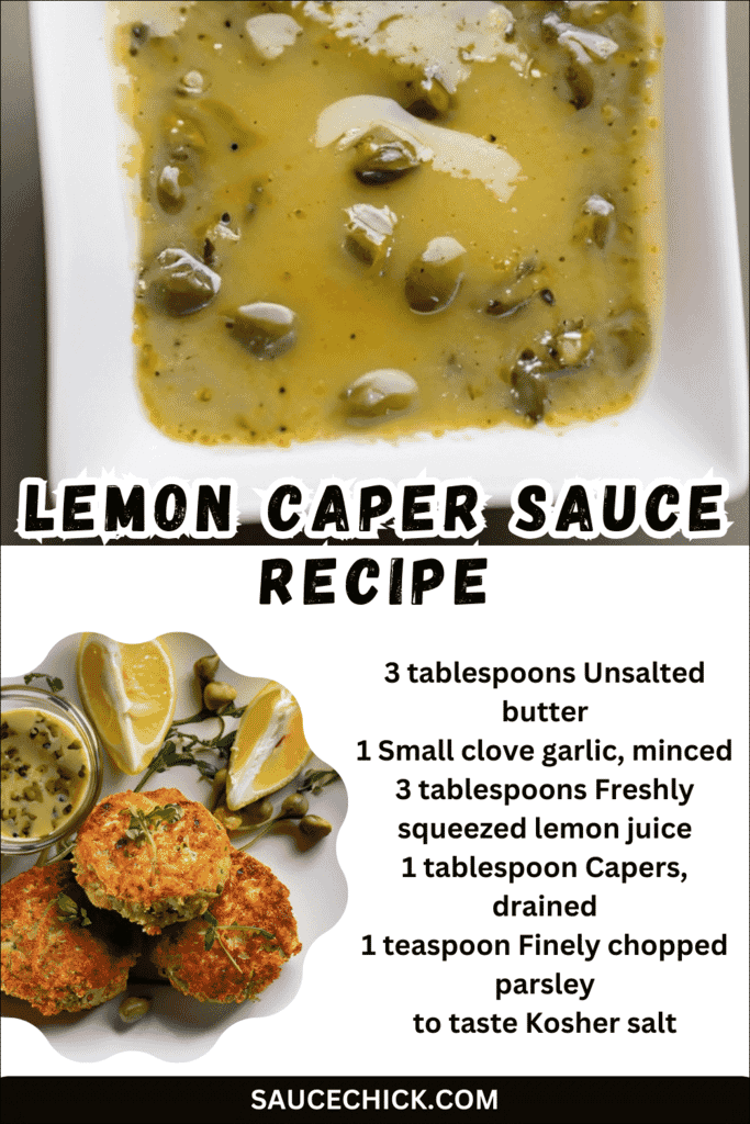 Consistency of Lemon Caper Sauce Recipe