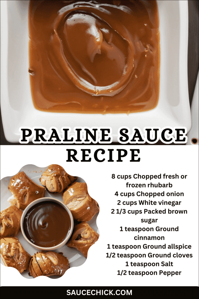 Praline Sauce Recipe