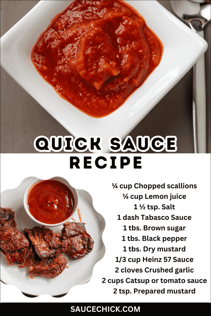 Quick Sauce Recipe