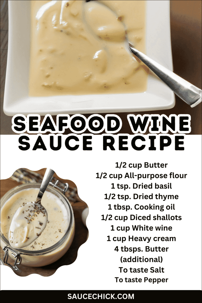 Seafood Wine Sauce Recipe