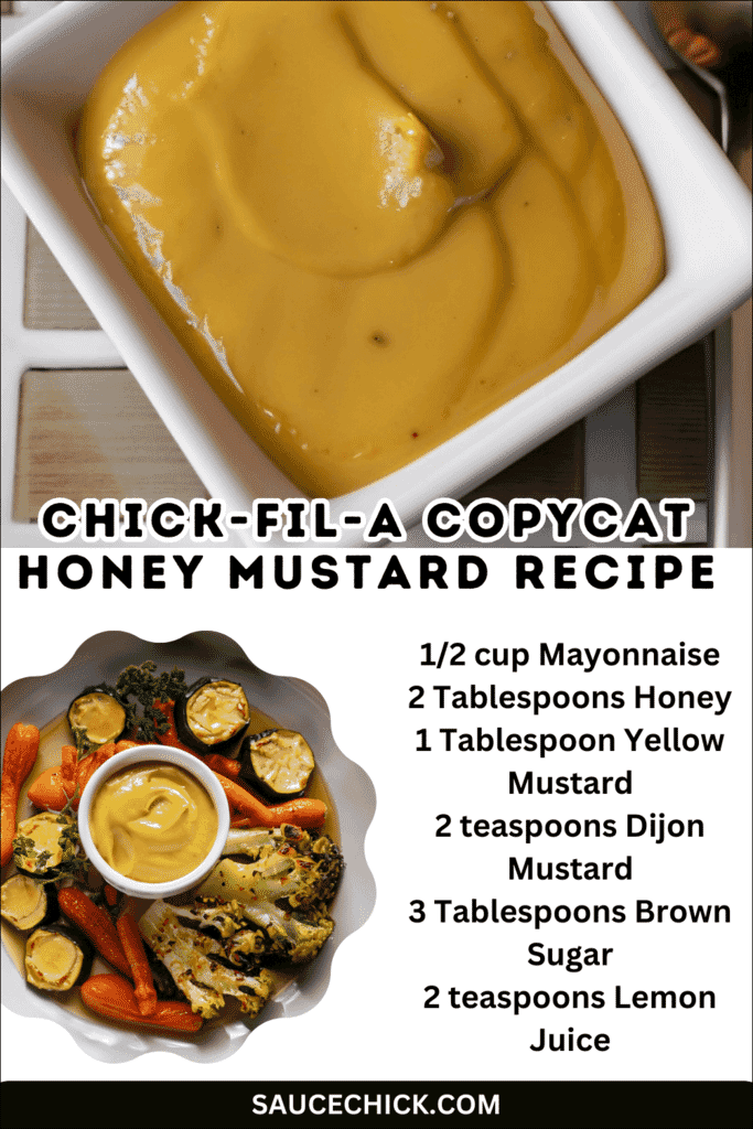 Consistency of Chick-fil-A Copycat Honey Mustard Sauce