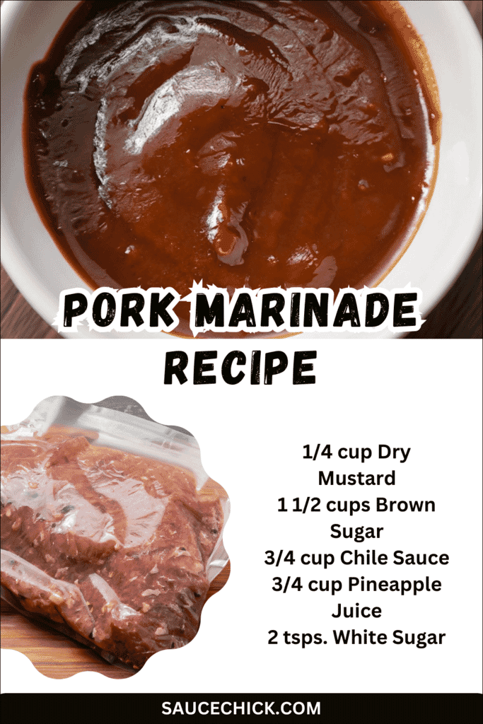 Substitutes For Pork Marinade Recipe