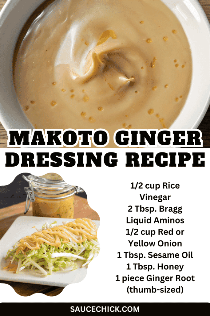 Makoto Ginger Dressing Recipe As Marinade