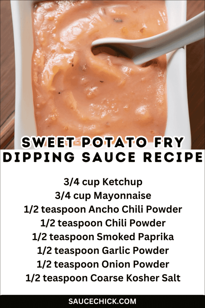 Sweet Potato Fry Dipping Sauce