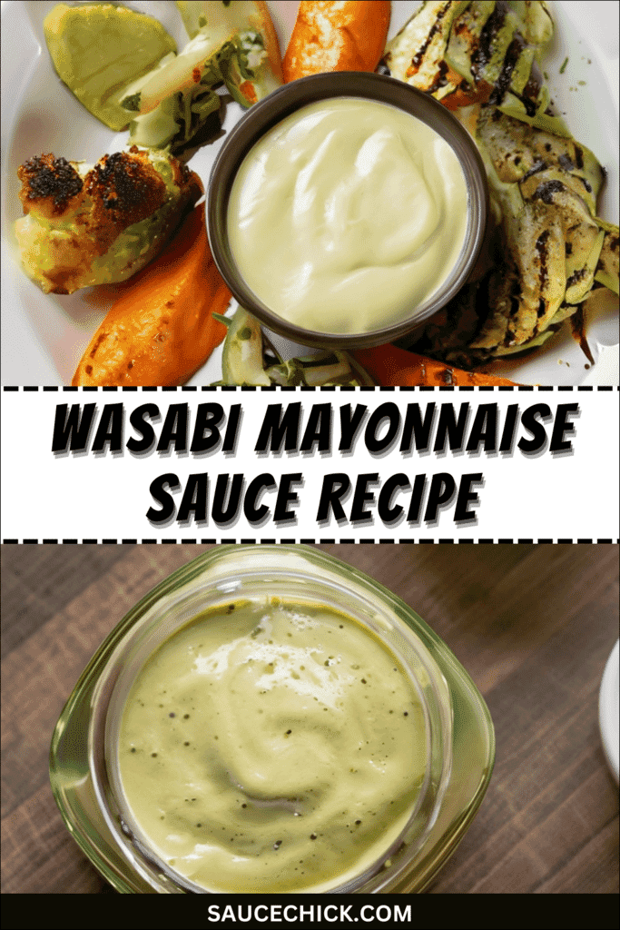 Wasabi Mayonnaise Sauce Recipe