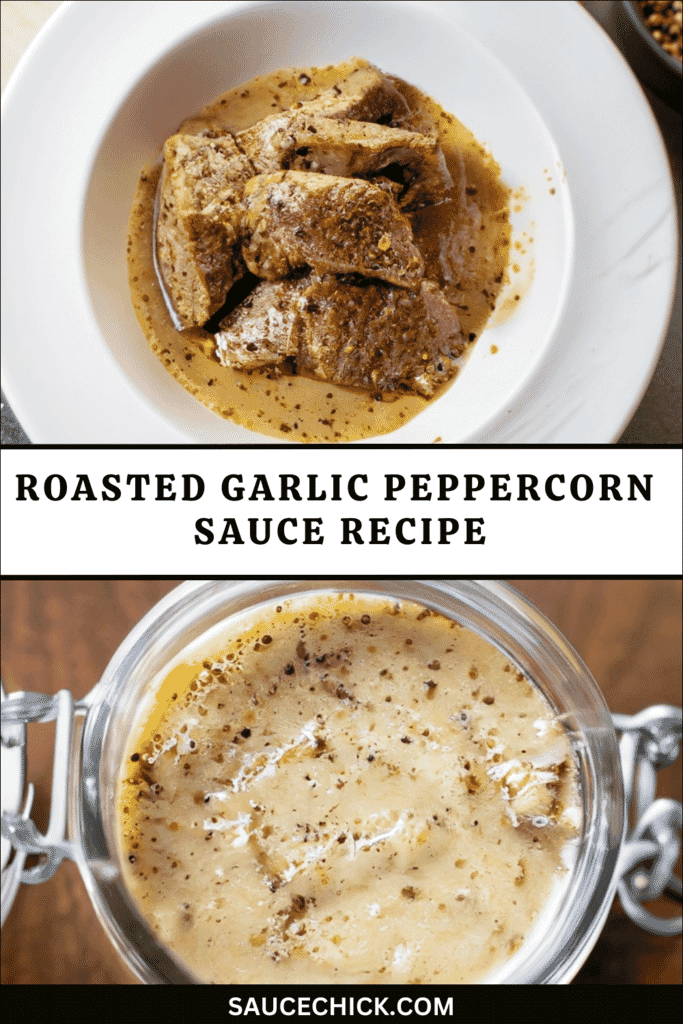 Substitutes For Roasted Garlic Peppercorn Sauce Recipe