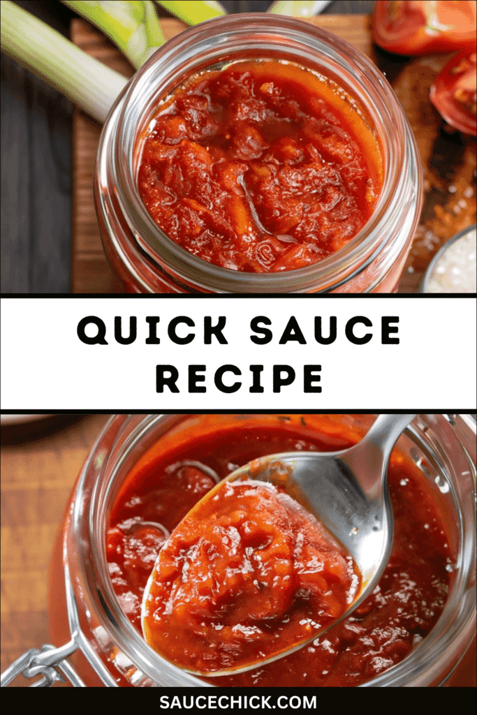 Quick Sauce Recipe