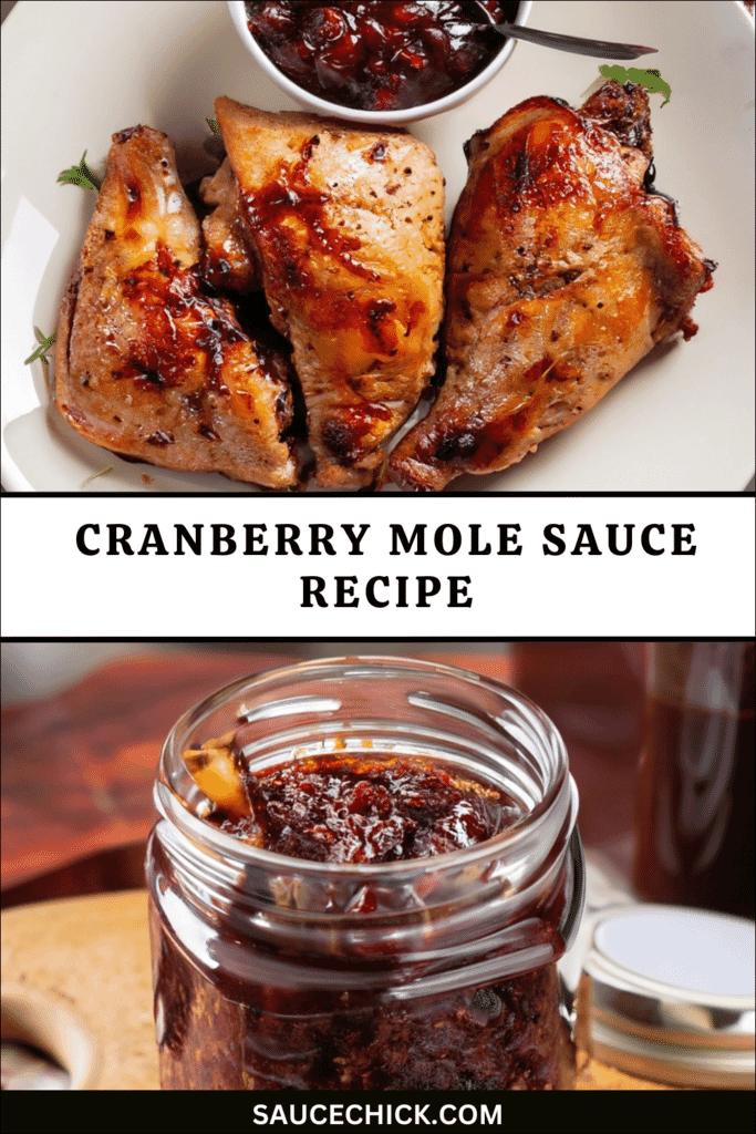 Cranberry Mole Sauce