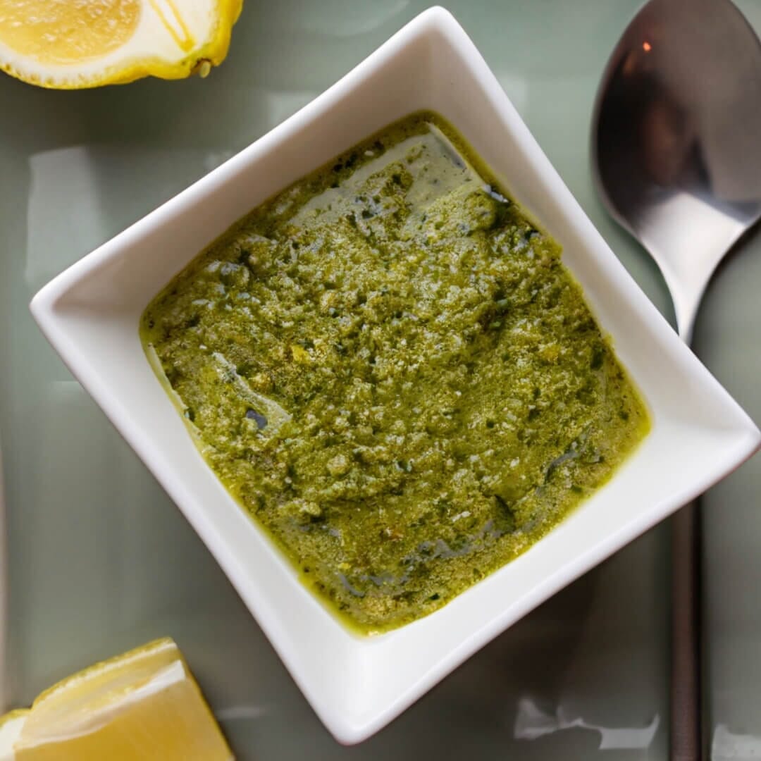 Lemon Pesto Sauce Recipe