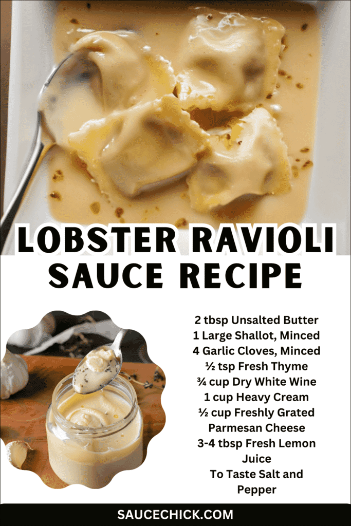 Lobster Ravioli Sauce Recipe 