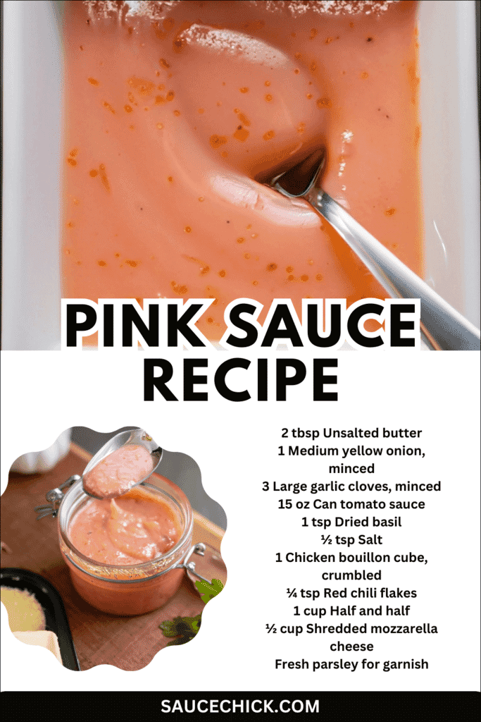 Pink Sauce Recipe