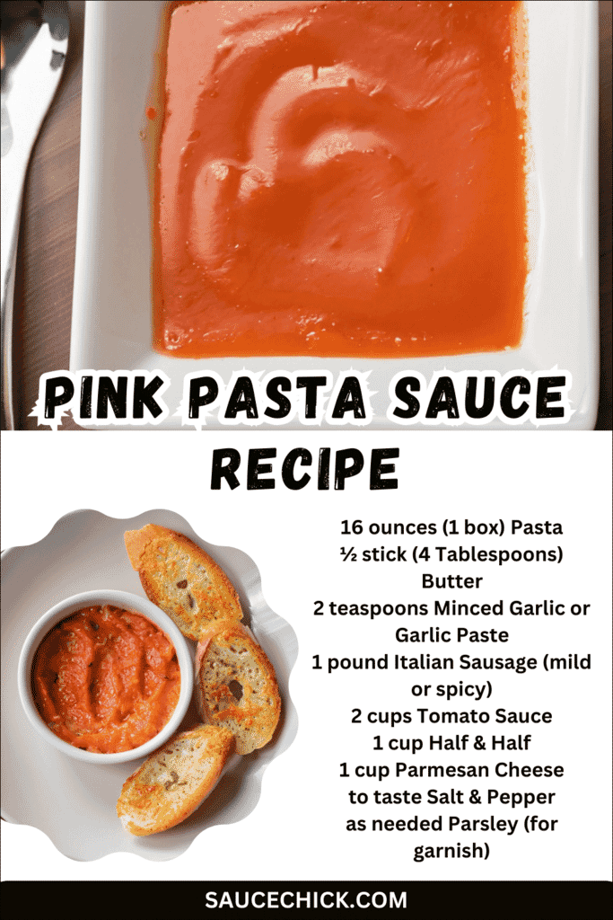 Pink Pasta Sauce Recipe 