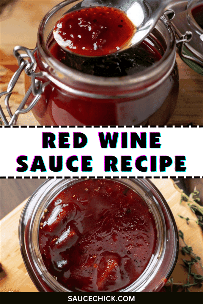 Red Wine Sauce Recipe