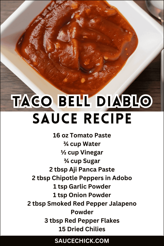 Taco Bell Diablo Sauce